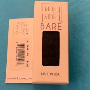 Hanky Panky Black Bare Intimates